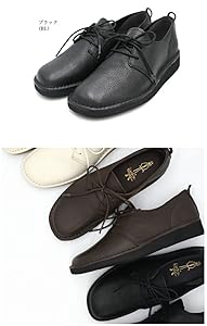Amazon | [あしながおじさん] 厚底 レースアップシューズ
